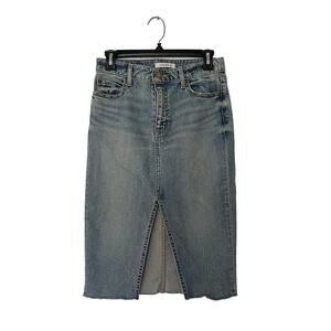 Moussy Denim Midi Skirt Size 1